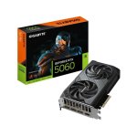 Scheda Grafica Gigabyte GeForce RTX 5060 Reflex WINDFORCE OC 8GB GDDR7 DLSS4 RTX IA Architettura Blackwell