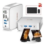 Mini PC Blackview MP50 AMD Ryzen 5 3500U 16GB 512GB SSD Vega 8 Windows 11 + Écran 23.8"