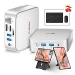 Mini PC Blackview MP50 AMD Ryzen 5 3500U 16GB 512GB SSD Vega 8 Windows 11 Tragbarer Monitor 16 Zoll