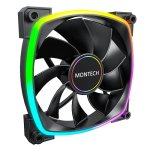 Kühlung Luft Montech 140 mm RX140 PWM LED RGB adressierbar