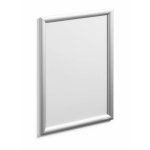 Cornice da muro Durable alluminio argento rettangolare 278 x 402 mm