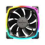 Kühlung Luft Montech RX120 PWM 120 mm LED RGB adressierbar