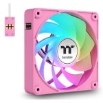 Raffreddamento Aria Thermaltake 3 Ventole 12 cm CT120 EX ARGB Sync Rosa Neon