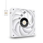 Refrigeração Ar Thermaltake 120 mm TOUGHFAN EX12 Pro Branco 3 Unidades
