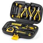 Fieldmann Fdg 5017-36r Set De Herramientas Manuales 36 Piezas Cr-v Con Maletín Rígido De Plástico Negro