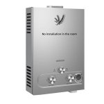 Chauffe-eau instantané Générique 10L 20kW mural avec écran LED et sécurité extérieure