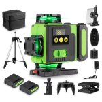 Livella laser 16 linee 4D Autrucker autolivellante con treppiede 1,5m