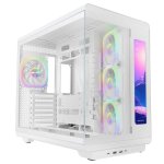 Case PC Mars Gaming MC-REVMAX Display Panoramico IPS 11,8" Bianco