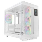 Case PC Mars Gaming MC-REVPROW ATX Display LCD 4,3" ARGB Bianco