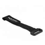Kabelbinder Delock mit Hakenschließung und Schlaufe 280 x 38 mm schwarz 3 Stück