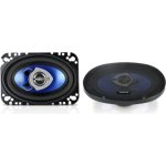Haut-parleur auto ovale PeiYing PY-AQ462C 100W 2 voies 4x6"