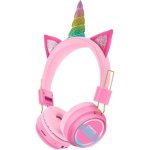 Casque Bluetooth Kids Licensing Sweet Dreams sans fil pour enfants avec LED rose