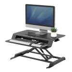 Steharbeitsplatz Fellowes Lotus LT Schwarz