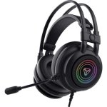 Cuffie Gaming Yenkee YHP 3035 USB 7.1 Surround Microfono Regolabile RGB Nero