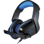 Cuffie Gaming Yenkee YHP 3005 Guerrilla cablate jack 3,5 mm nero e blu