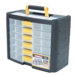 Organizzatore utensili compatto Plastiken Titanium Tower 90001 6 cassetti maniglia ripiegabile