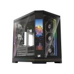 Caixa PC XYZ Neut X Pro Midi-Tower 9.1" Ecrã Inteligente 5 Ventiladores A-RGB