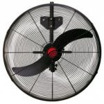 Ventoinha de Parede Industrial FM Calefacción CI-185-M 210W 72cm 3 Velocidades Oscilante Ferro Fundido