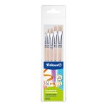 Conjunto de Pincéis Pelikan 701532 5 Pincéis de Madeira