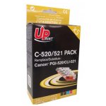 Pack 5 Cartouches UPrint Compatibles Canon PGI-520/CLI-521