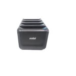 Caricabatterie Zebra TC7X 4 batterie interno nero