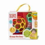 Bright Starts Oball Grasp The Day Geschenkset: Shaker Rattle und Oball Classic Ball BPA-frei