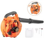Benzin-Blasgerät Autrucker 25.4cc 7500rpm Tragbar Garten Schnee