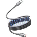 Cabo Magnético USB-C Vention TSAJG 240W 5A 1,5m Titânio