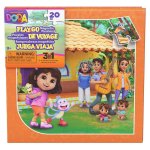 Puzzle Magnetico 3 in 1 Spin Master Dora 25 pezzi