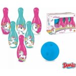 Mondo Kegelspiel für Kinder Einhorn: 6 Kegel 19 cm und 1 Ball aus widerstandsfähigem Kunststoff