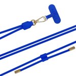 Laccio per collo Celly Blu cuoio PU 1,4 m