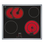 Piastra a Ceramica Siemens ET645HN17E 4 Zone Tattile Nera