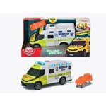 Ambulanza Dickie Toys Iveco Daily SAMU 1:18 Effetti Sonori e Luci