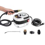 Limpiador a vapor Genérico 2500W portátil con cepillos para cocina, baño y coche