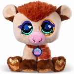 Peluche Bandai Littlest Pet Shop Deluxe Vaca 25 cm Sentada Multicolor