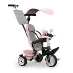 Tricliclo Évolutif 3-en-1 Smoby Baby Driver Rose - 10 Mois à 3 Ans