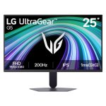 Monitor LG 24.4" Full HD 200Hz IPS 1ms FreeSync G-SYNC HDR10 Gaming