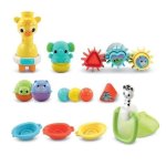 Jouet de bain VTech Baby Maxi Multiactivité 15 pièces 1-5 ans Multicolor