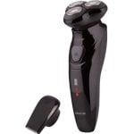 Afeitadora Facial Sencor SMS 5510BK Inalámbrica 60min Seco 3 Cabezales Carga Rápida
