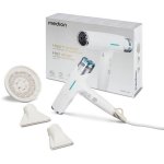 Ionen Föhn Medion MD19984 1500W 3 Temperaturstufen 3 Gebläsestufen Zubehör Weiß