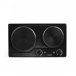 Plaque de cuisson Livoo DOC168N 2500W 2 zones 45cm Noir