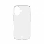 Capa rígida transparente Force Case Feel em plástico anti-impactos para iPhone 17