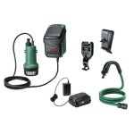 Bomba de agua Bosch GardenPump 18V-2000 sin cables 2,5 Ah 2000 l/h temporizador IPX8