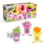 Kit Creativo So Slime Flower Canal Toys con 3 Botes Slime Aromatizado