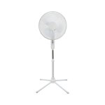 Ventilateur sur Pied Svan SVP401600O 40W Ø40cm 3 Vitesses Oscillant Blanc