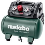 Compressor Metabo Basic 160-6 W Sem Óleo 900W 6L 8 Bar