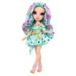 Bambola di Moda Rainbow High Be Dazzling Celine Turquoise 27-28 cm con capelli turquoise