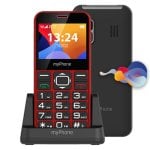 NoName myPhone Halo 3 2G 2,3" Linterna Bluetooth Rouge