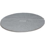 Intex Verstärkte Solarseeblase für Runde Pools, 4,20 m (bis 4,27 m), 270 Mikron, Grau, 70% recyceltes Material