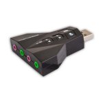 Carte Son USB 7.1 Virtuelle Savio AK-08